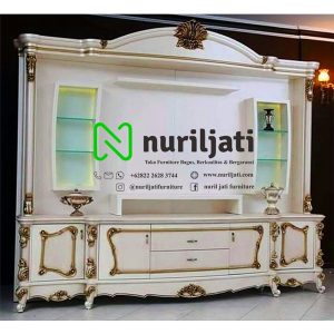 Bufet Tv Aulia Ukir Duco Klasik