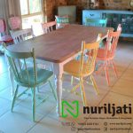 Set Meja Makan Syaby Chic Paris