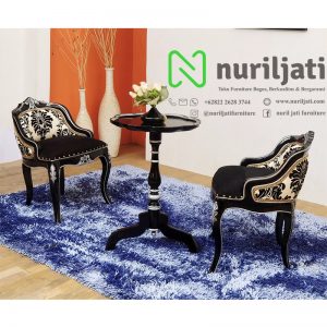 Kursi Teras Apple Ukir Mewah