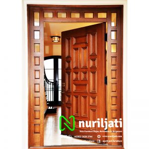 Pintu Kusen Rumah Minimalis Modern Jati