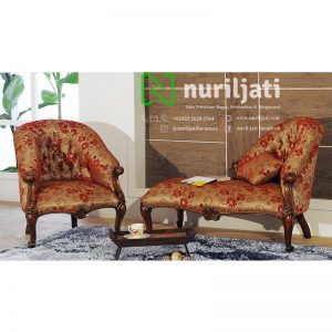 Set Sofa Ukir Mewah Keluarga