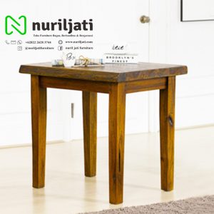 Meja Cafe Resto Persegi Antik Jati