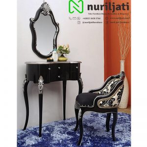 Meja Rias Ukir Duco Elegant Terbaru