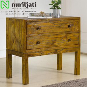 Nakas Meja Retro Jati Antik
