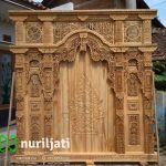 Kusen Pintu Ukir Gebyok Kayu Jati