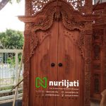 Model Pintu Rumah Ukir Gebyok Terbaru