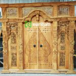 Model Pintu Rumah Ukir Gebyok Terbaru
