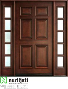 Pintu Rumah Minimalis Terbaru Kayu Jati