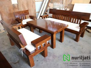 Bangku Sofa Tamu Out Door Trembesi