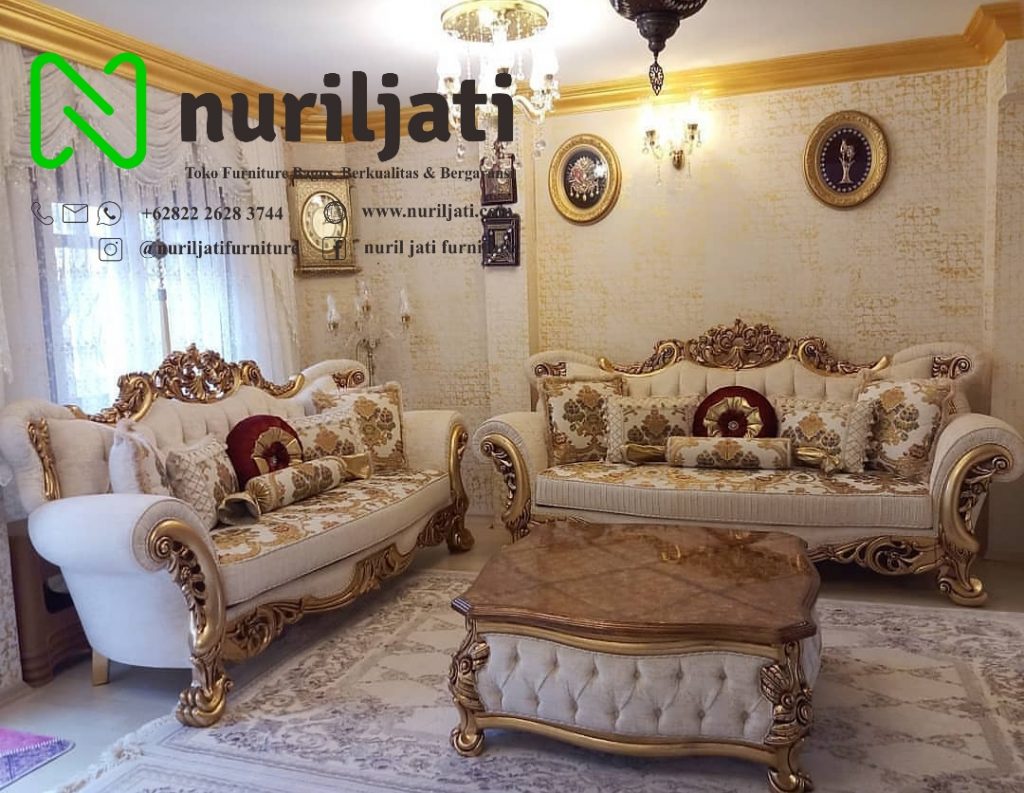 Jual Sofa Tamu Jepara Ukir Italian Mewah