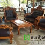 Sofa Tamu Lokal Jepara Jati Ukir