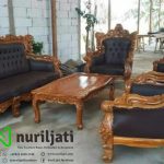 Sofa Tamu Lokal Jepara Jati Ukir