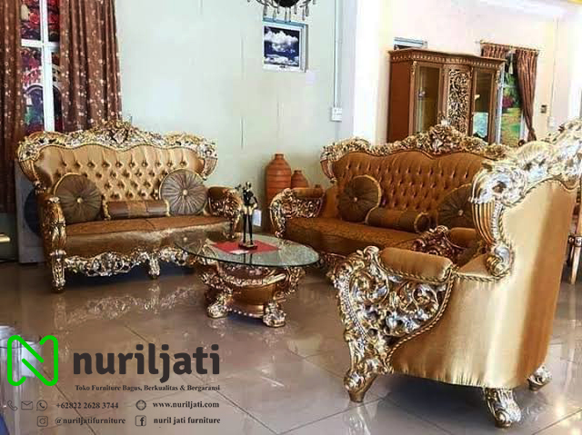 Jual Sofa Tamu Mewah Belagio Ukir Italian01