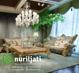 Jual Sofa Tamu Jati Ukir Royal Jepara 01