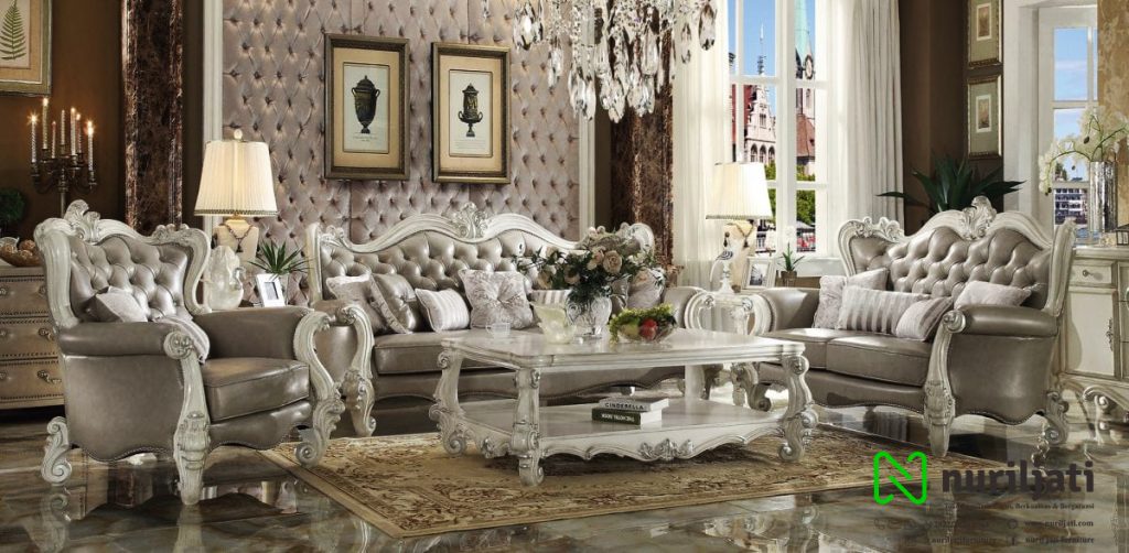 Jual Sofa Tamu Romawi Ukir Duco Jepara
