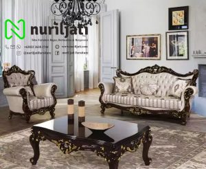 Sofa Tamu Ukir Jepara Ganesa Klasik
