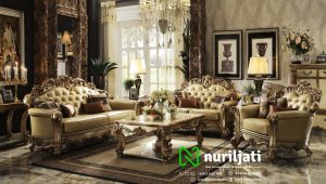 Sofa Tamu Ukir Jepara Luxury Mewah