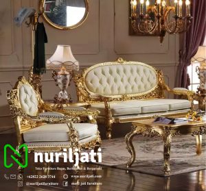 Sofa Tamu Ukir Klasik Jati Jepara