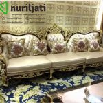 Sofa Tamu Ukir Mewah Jati Jepara