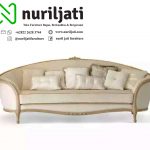 Sofa Tamu Ukir Minimalis Jati Jepara