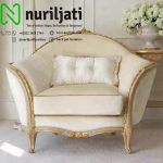 Sofa Tamu Ukir Minimalis Jati Jepara