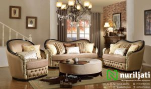 Harga Sofa Tamu Ukir Lengkung Mewah