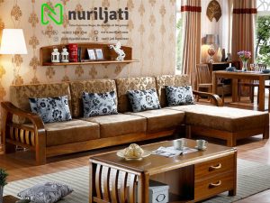 Sofa Tamu Sudut Model Minimalis Jepara