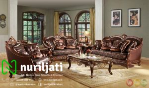 Sofa Tamu Ukir Rahwana Royal Jepara