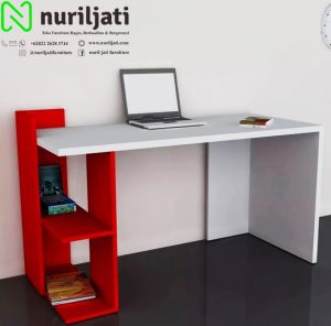 Gambar Meja Kantor Minimalis Finishing Cat Duco