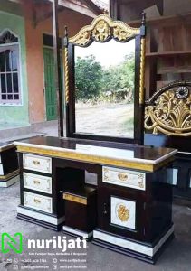 Jual Meja Rias Kayu Jati Lokal Jepara 010