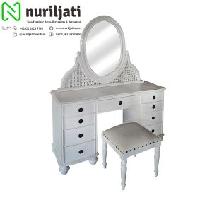 Meja Rias Syabby Duco Putih 025