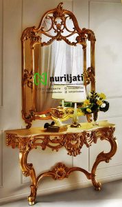 Meja Rias Ukir Kartini Mewah Jepara 013