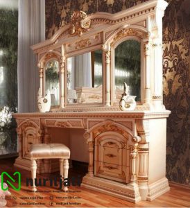 Meja Rias Ukir Model Spanyol Terbaru 03