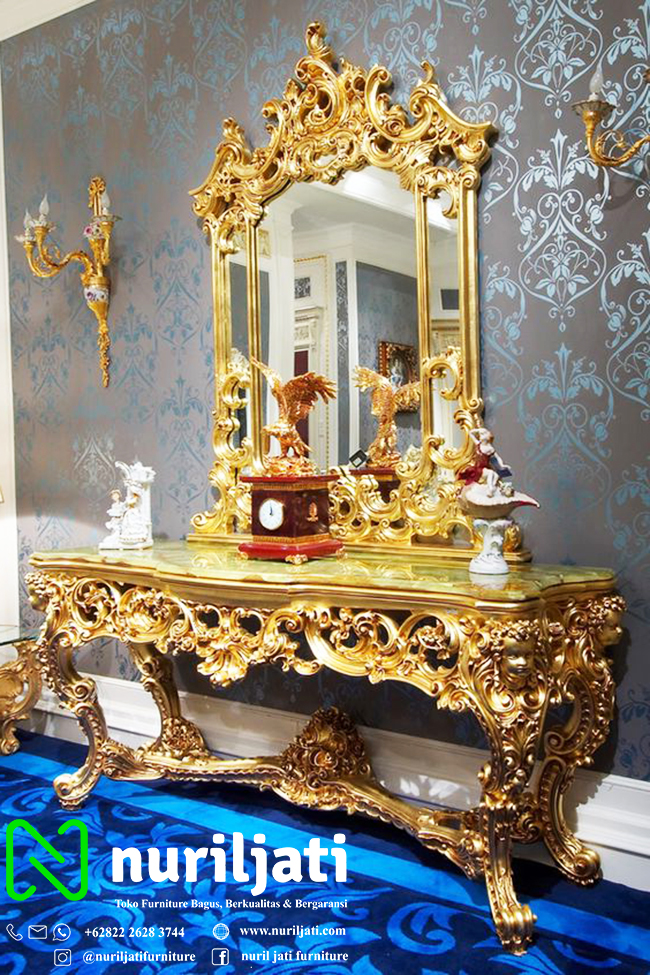 Jual Meja Rias Ukir Ratu Elisabeth Mewah 014