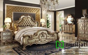 Set Tempat Tidur Ukir Mewah Terbaru 027
