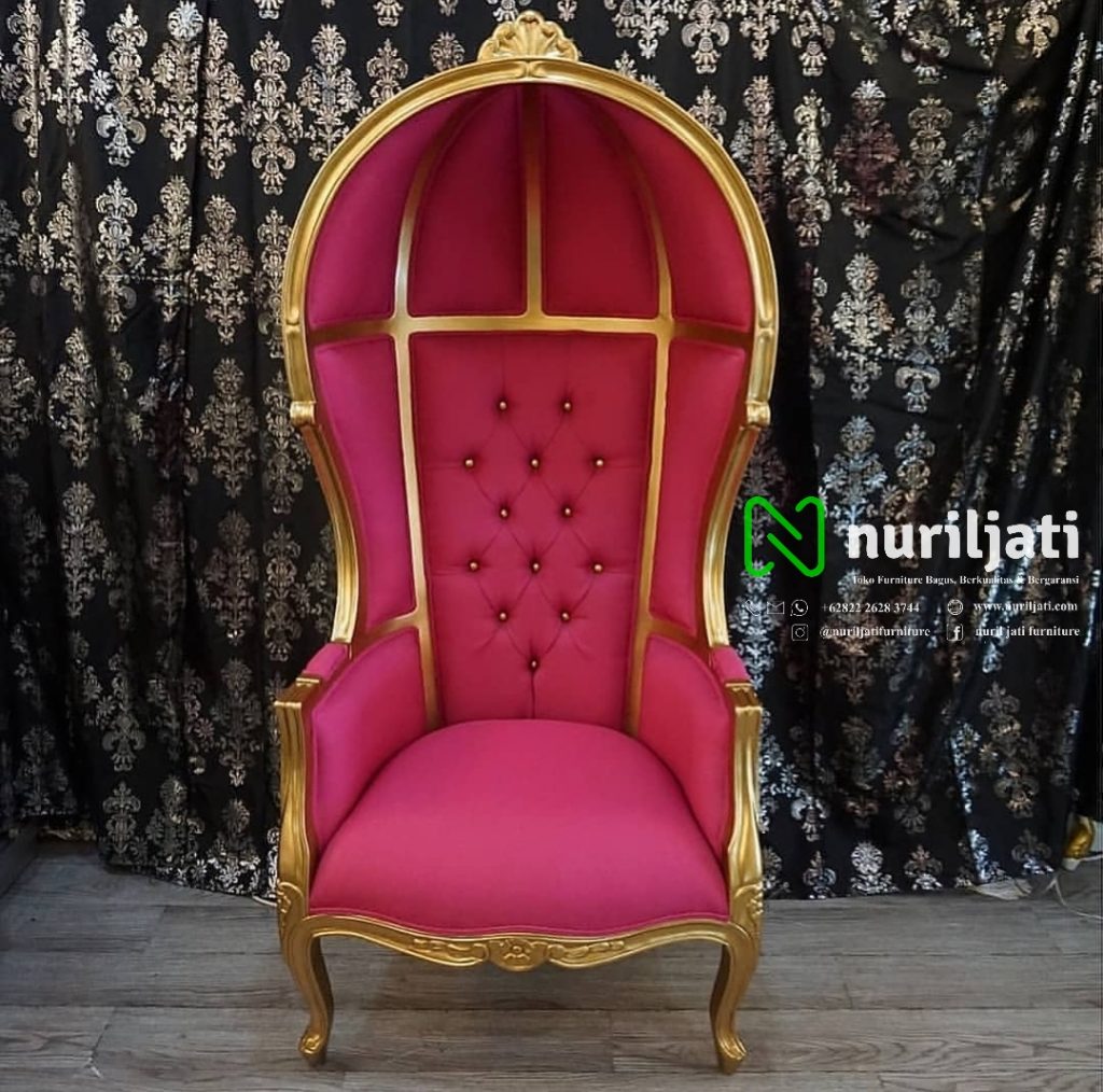 Jual Sofa Balon Mewah Cat Duco Emas 02