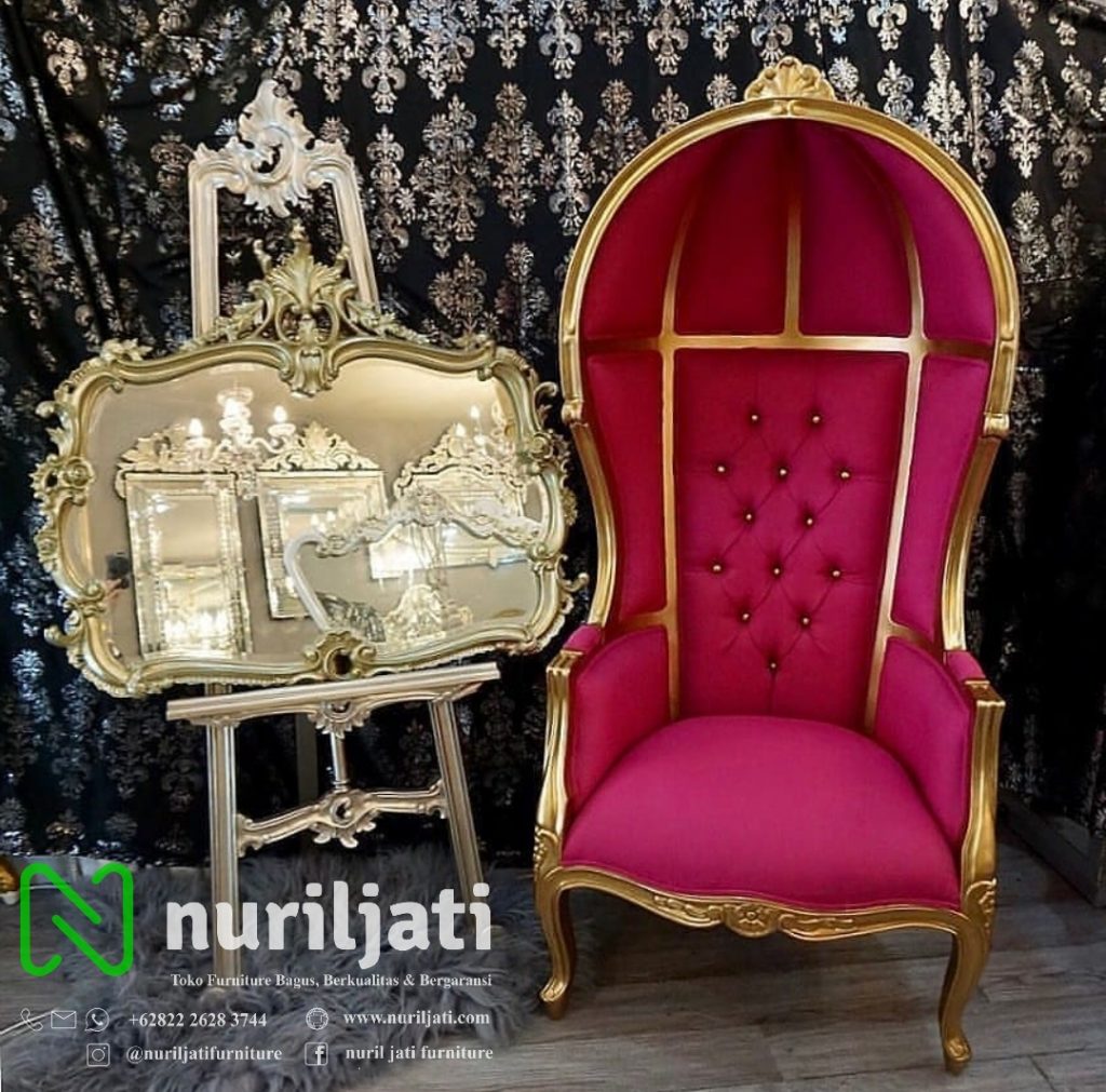 Jual Sofa Balon Mewah Cat Duco Emas