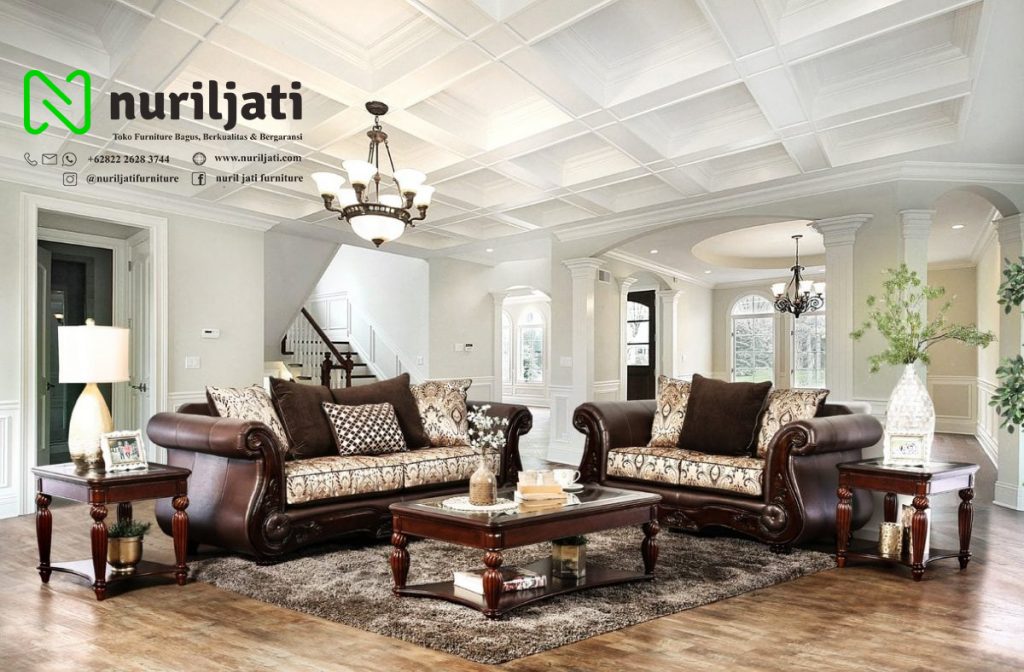 Jual Sofa Tamu Ukir Romawi Lokal Jepara