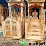 Model Mimbar Masjid Ukir Jepara Terbaru