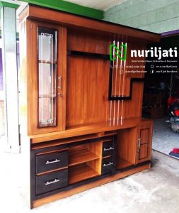 Sekat Ruangan Kayu Jati Model Terbaru