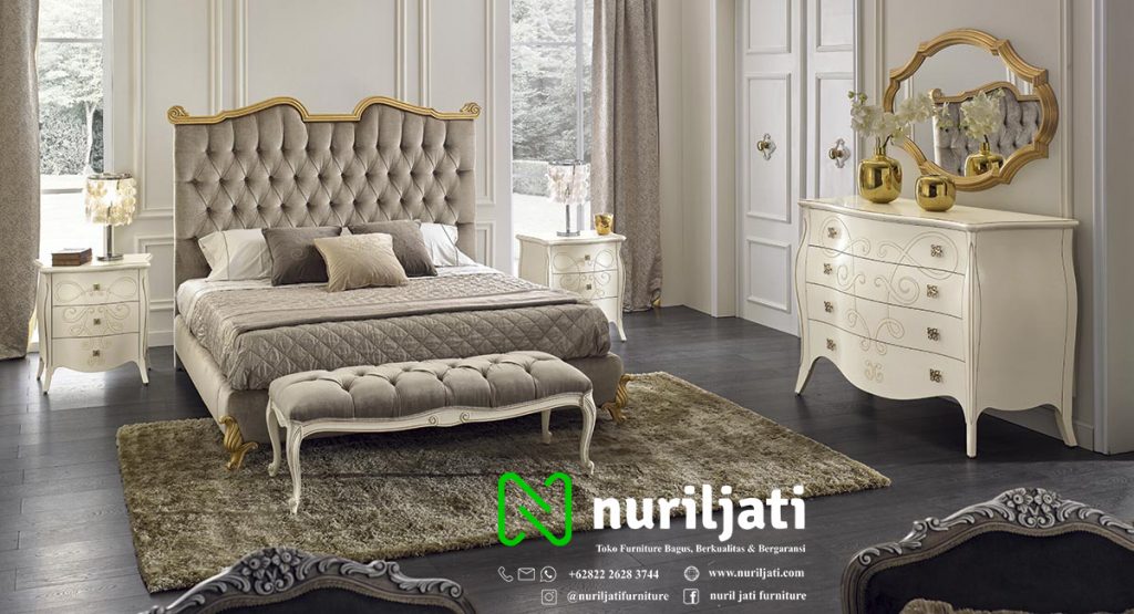 Jual Set Tempat Tidur Butterfly Ukir Motif