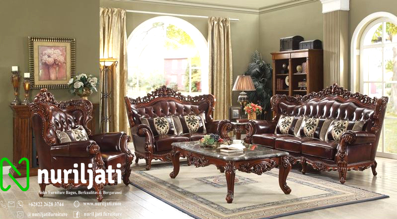 Jual Set Sofa Tamu Ukir Mewah 45