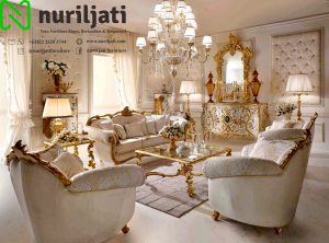 Set Sofa Tamu Ukir Mewah Royal