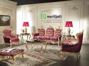 Set Sofa Tamu Ukiran Mewah Jepara