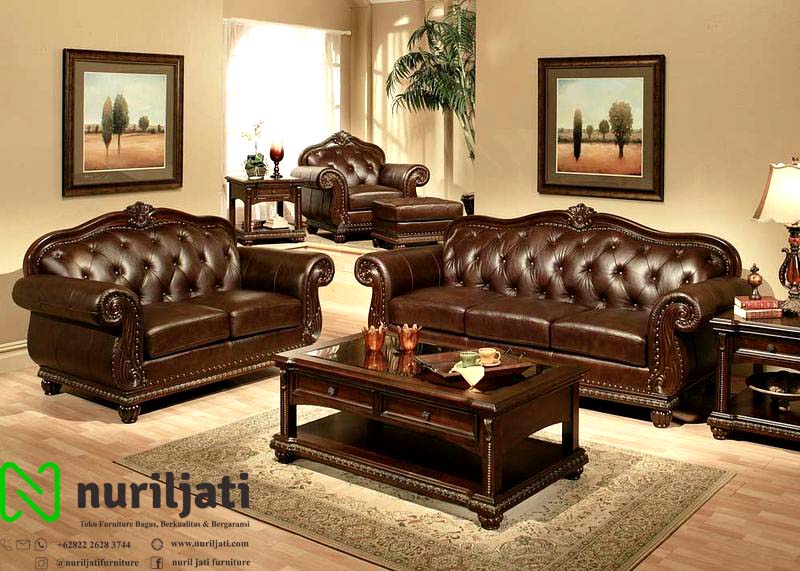 Jual Sofa Tamu Chester Klasik Terbaru