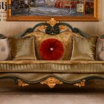 Sofa Tamu Rangka Jati Model Kuno