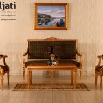 Sofa Tamu Ukir Jati Terbaru