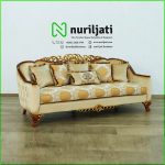 Kursi Sofa Tamu Mewah Modern Kayu Jati Jepara