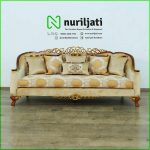 Kursi Sofa Tamu Mewah Modern Kayu Jati Jepara