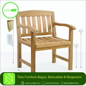 Bangku Cafe Kayu Jati Terbaru 01